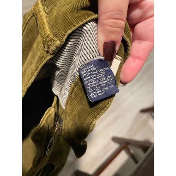 Madewell forest green skinny corduroys size 25 x 32 - Picture 7 of 7